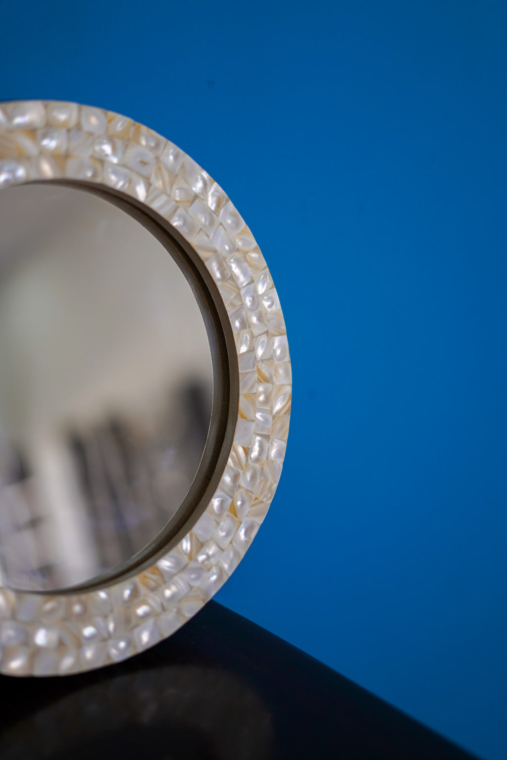 Mother of Pearl Mirror Wall Décor Round