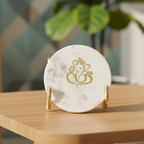 Mantra Metal Holder with Marble