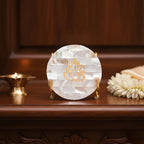 Ik Onkar Metal Holder with Mother of Pearl Festive