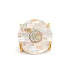 Guruji Metal Holder with Mother of Pearl