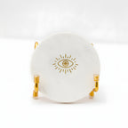 Evil Eye Marble Metal Showpeice