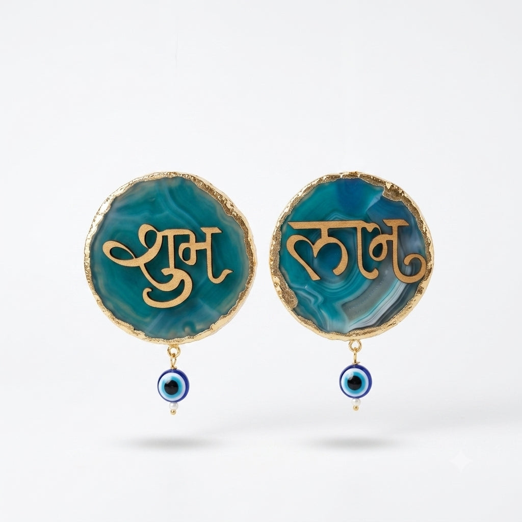 Turquoise Agate Shubh Labh