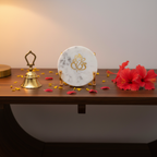 Mantra Metal Holder with Marble