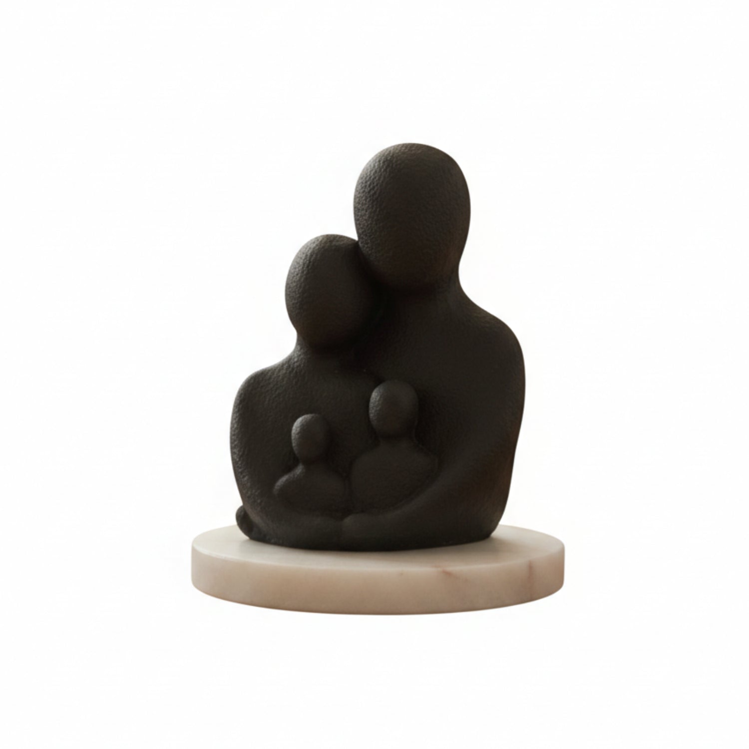 Unity Family Decorative Sculpture Black