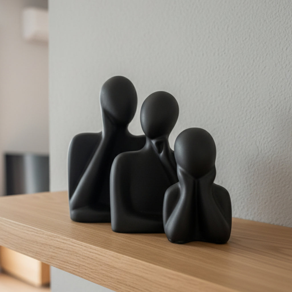 Abstract Trio Harmony Sculpture