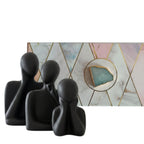 Abstract Trio Harmony Sculpture