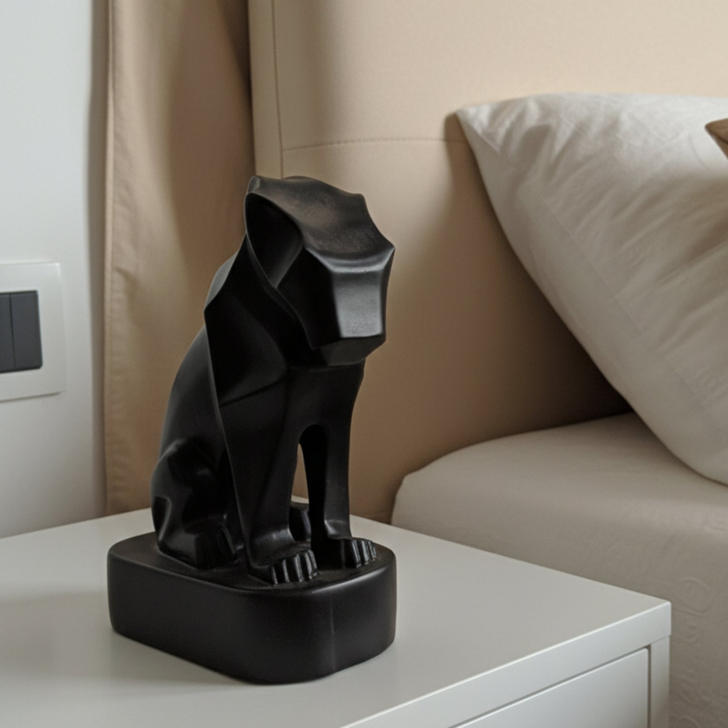 Black Panther Modern Art Statue