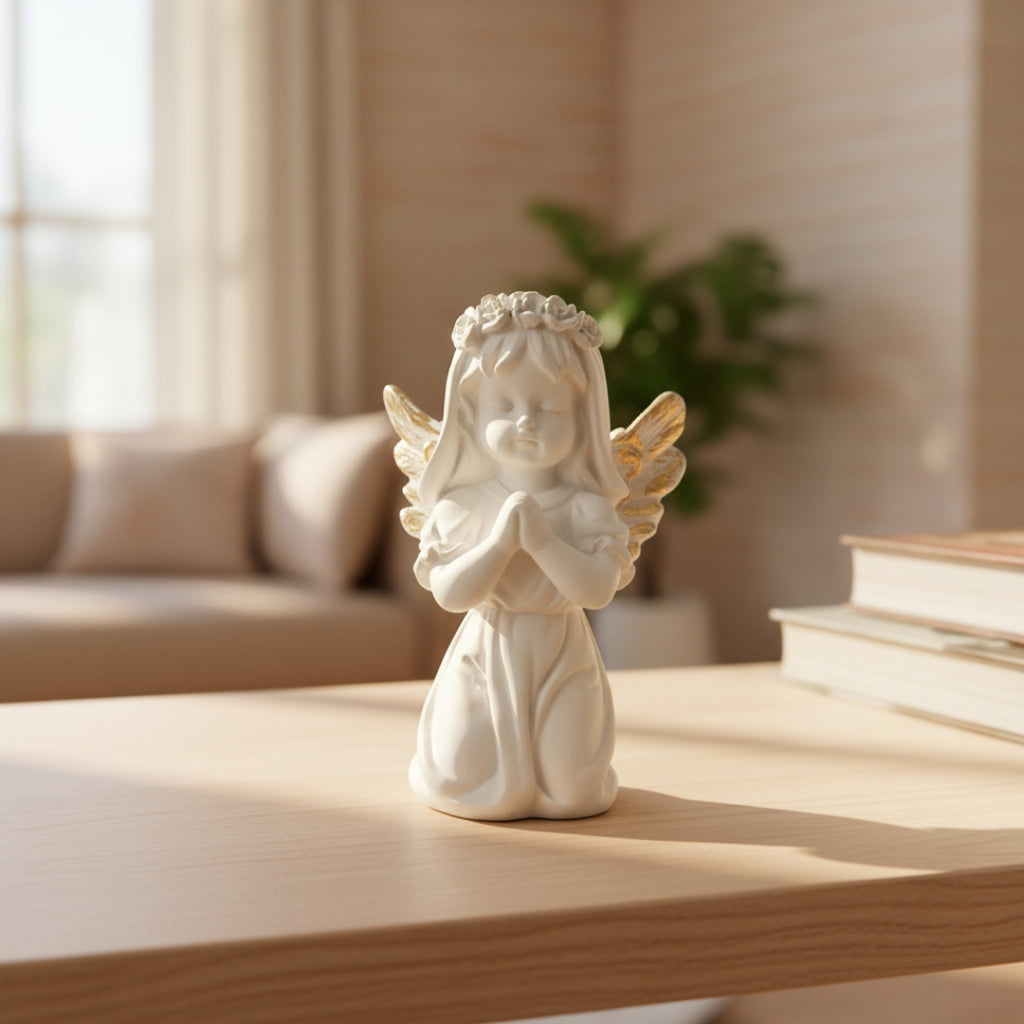 Praying Baby Angel Showpiece