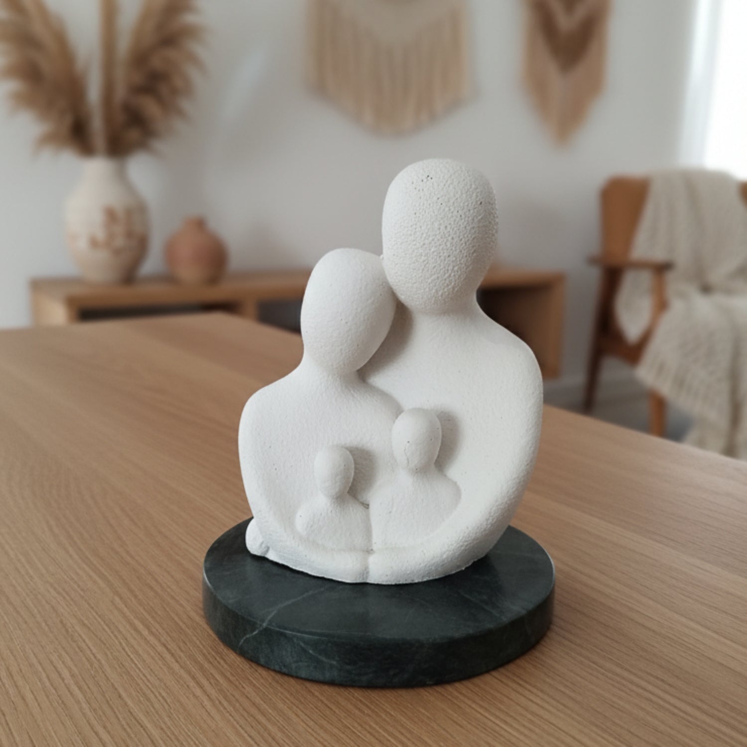 Unity Family Decorative Sculpture White