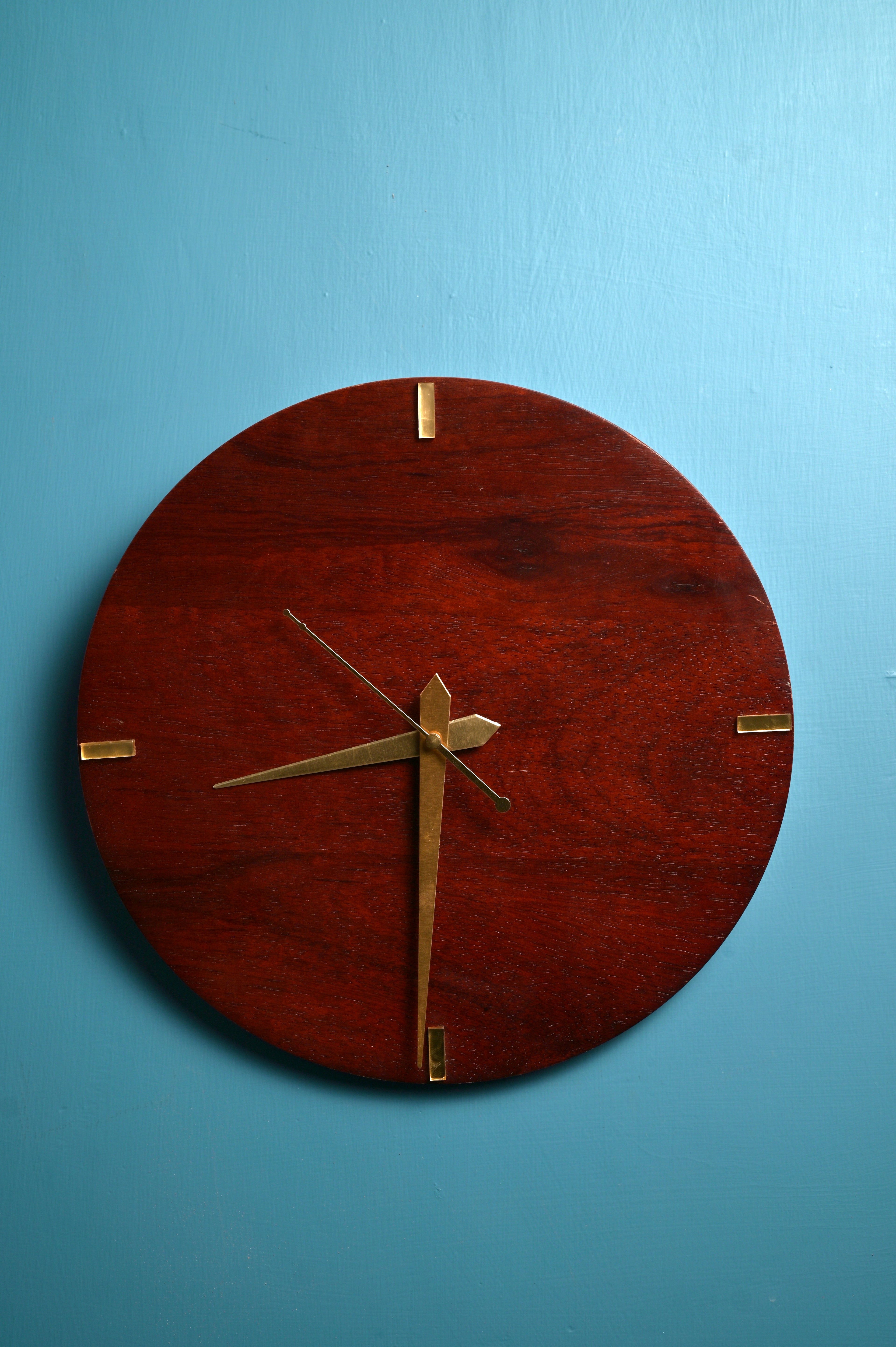 Wooden Wall Clock